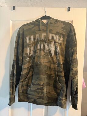 Camouflage Graphic Hoodie 'HARDY' Tour Sweatshirt